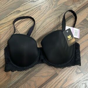 NWT Wacoal Black Bra 34D